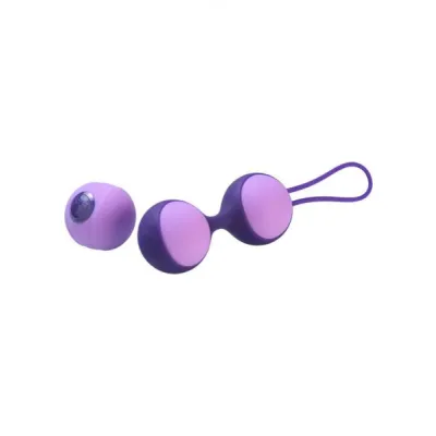 Stella II Double Kegel Ball Set Silicone Purple