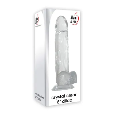 Adam and Eve s Crystal Clear 8 Dildo