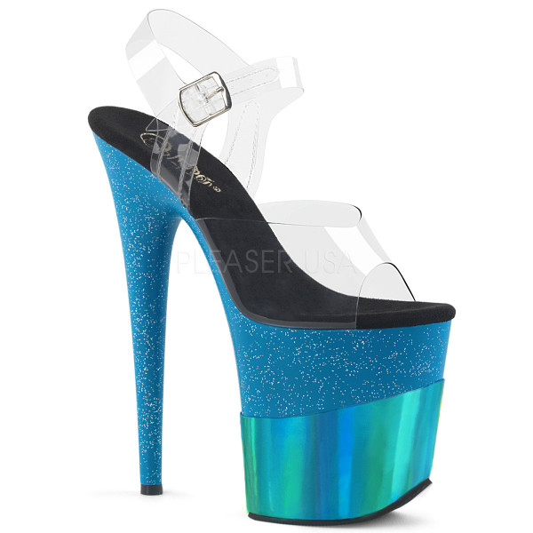 8 inches Heel, 4 inches PF Ankle Strap Sandal — image 13 of 25