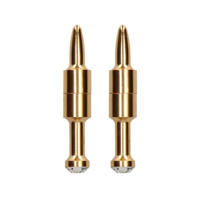 Magnetic Nipple Clamps Diamond Pin Gold