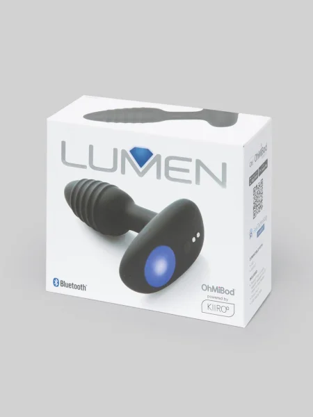 Ohmibod Lumen App Controlled Butt Plug powered by Kiiroo