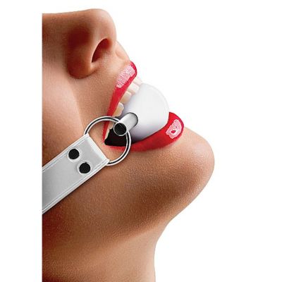 Solid Ball Gag White