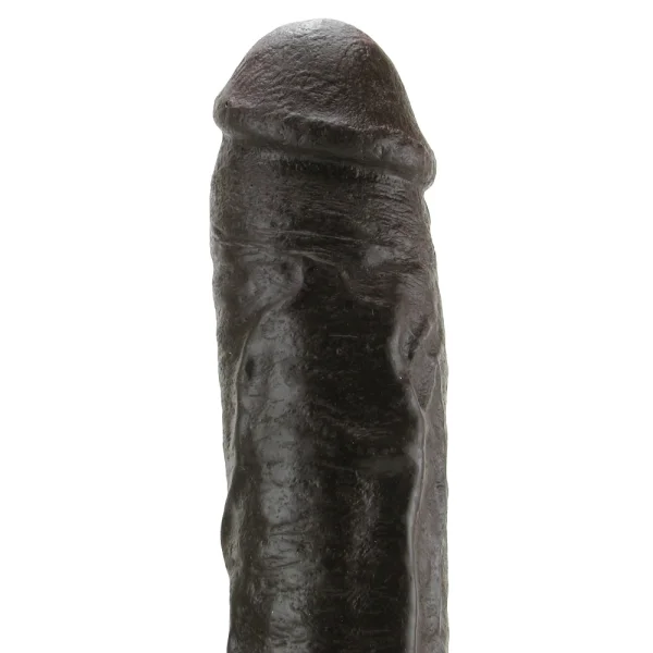 Doc Johnson Vac-U-Lock Realistic Hung 12" Cock - Chocolate