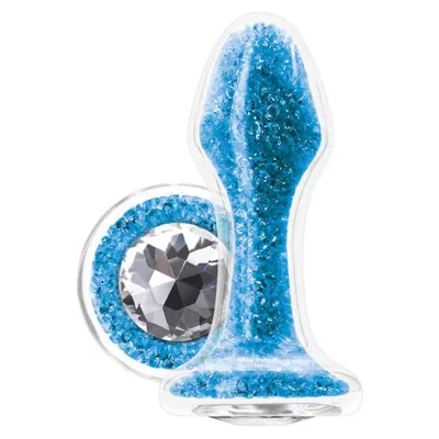 Stardust Glam Plug 3 7 Inch Blue 3 7 Inch