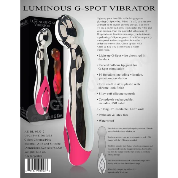 Adam & Eve The Luminous G-Spot Vibrator