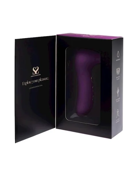 Share Satisfaction Coco Suction Vibrator - Purple
