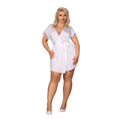 Obsessive Girlly Peignoir And Thong