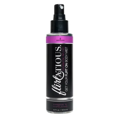 Flirtatious Pheromone Infused Body Mist Pomegranate Fig Plumeria 4 2 fl oz 125ml
