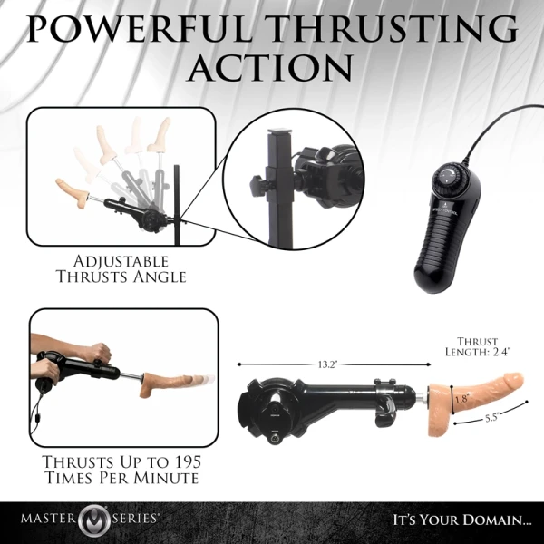 Master Series Subversion Stockade and Sex Machine
