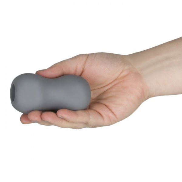 Bondara Charcoal Self-Lubricating Masturbator – 3 Inch — image 4 of 4