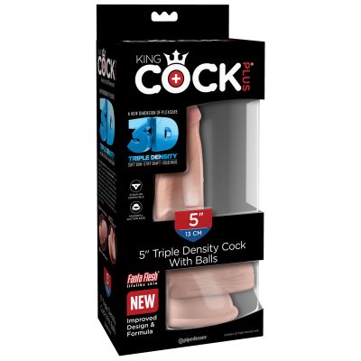 5 Balls Triple Density 3D Cock