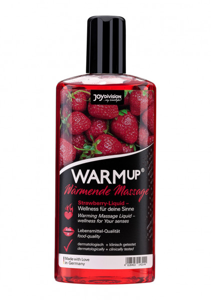 WARMup Strawberry - 150 ml - Sensual Massage Oil