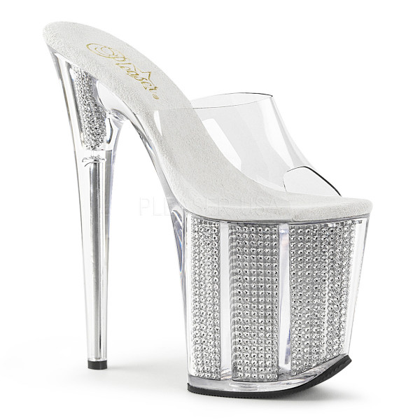8 inches Heel, 4 inches PF Slide W/Simulated RS Filled Bottom — image 13 of 16