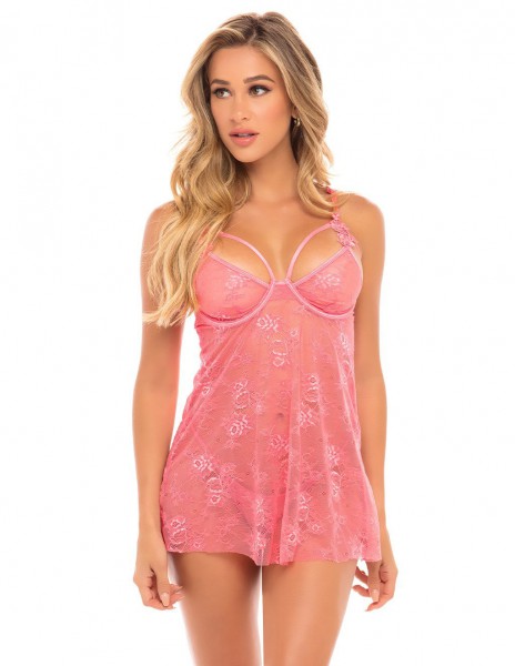 Oh La La Cheri Mallory Lace Babydoll