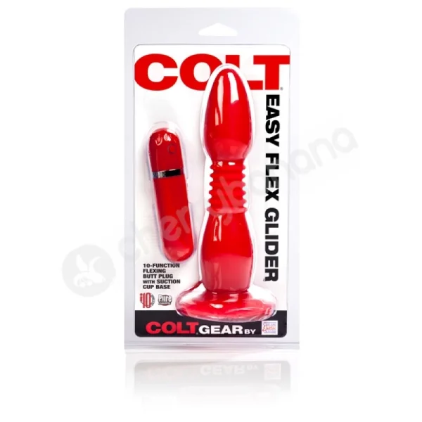 Colt Easy Flex Glider Red Butt Plug