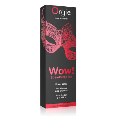 Orgie Wow Bucal Spray Strawberry Ice
