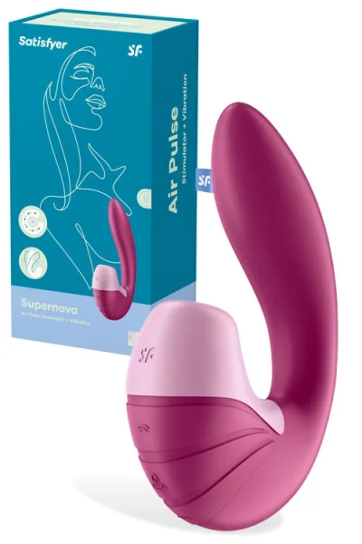 Satisfyer Supernova Air Pulse Stimulation Rabbit Vibrator
