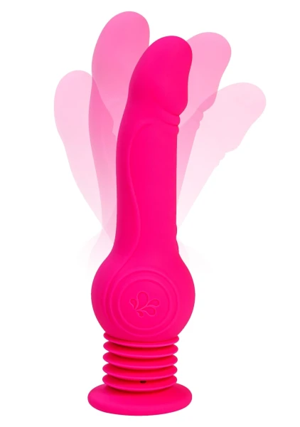 Velvet Hammer - Thrusting Plug Vibrator with Remote Control