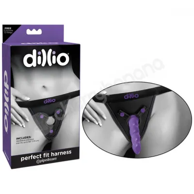 Dillio Black Purple Perfect Fit Harness