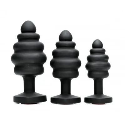 Mistress by Isabella Sinclaire Heart Gem Anal Plug Set