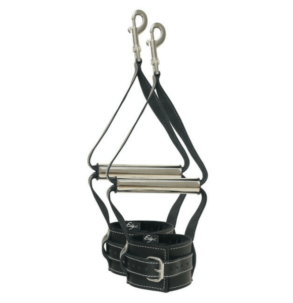 Edge Leather Hand Grip Wrist Cuffs by Sportsheets