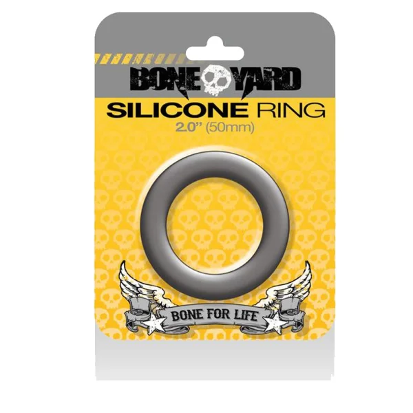Boneyard Silicone Ring 50mm Grey