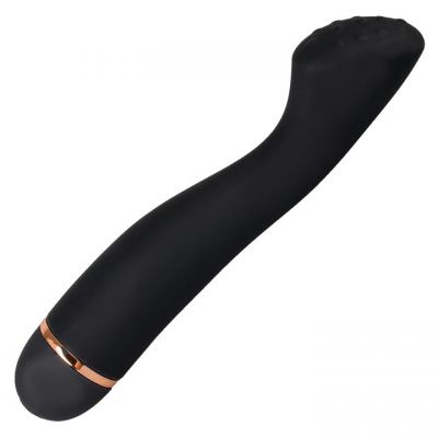 Bondara Black Silicone 20 Function Textured G Spot Vibrator