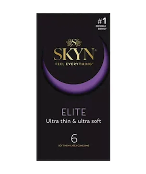 Ansell Skyn Elite Condoms 6 Pack - Black - 6pk — image 2 of 3