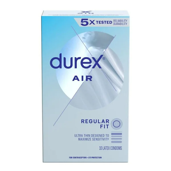 Durex Air Extra Thin Transparent Latex Condoms — image 25 of 25