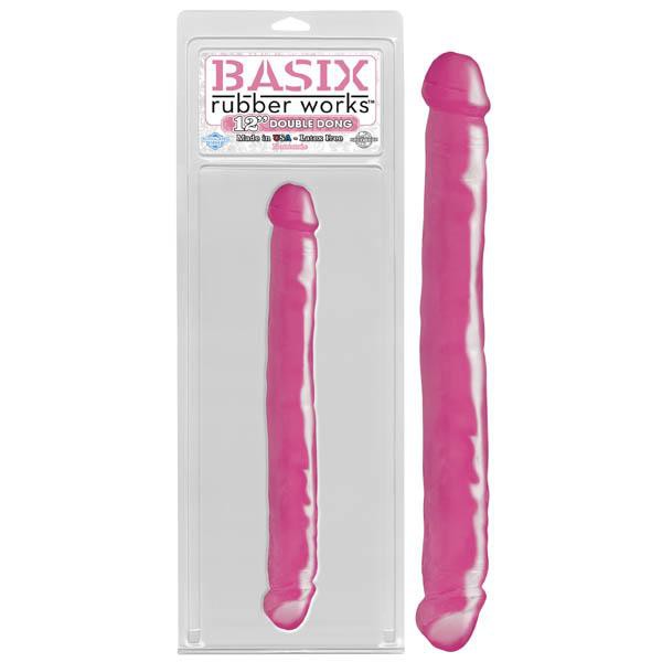 Basix Rubber Works 12'' Double Dong
