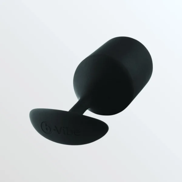 B-Vibe Snug Plug 5 Black Large Butt Plug