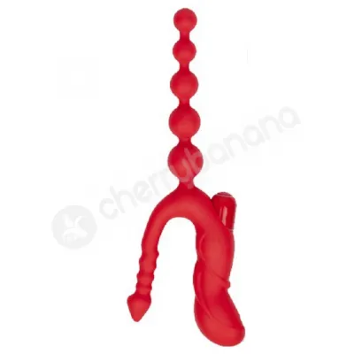 Triple Devil Red Vibrator