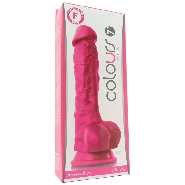 Colours Pleasures - 7" Dildo - Pink