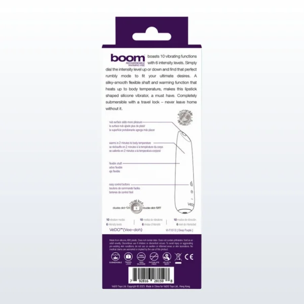 VeDO Boom Ultra Bullet Vibe - Purple