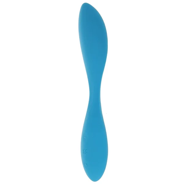 Satisfyer G-Spot Flex 1 Silicone Rechargeable Waterproof 12-Function G-Spot Vibrator - Petrol