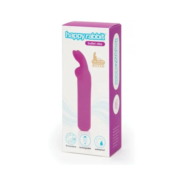 Happy Rabbit Rechargeable Bullet Purple — image 5 of 6