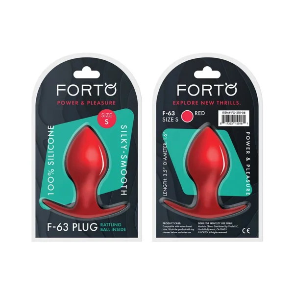 Butt Plugs:  Forto F-63: Rattler Spade Sm