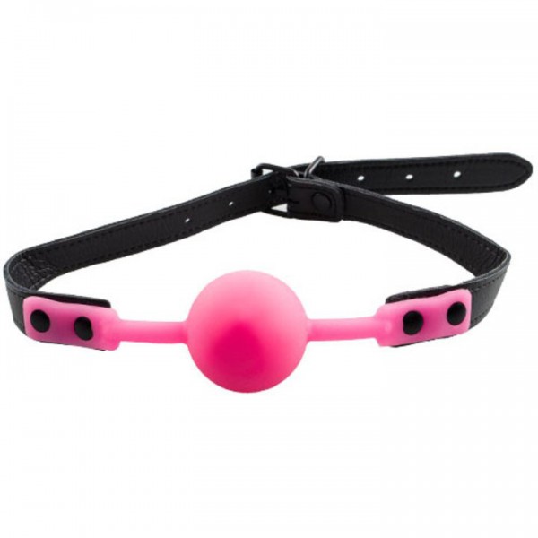 Bondara Pink 45mm Silicone Ball Gag