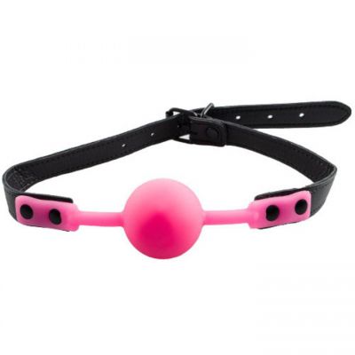 Bondara Pink 45mm Silicone Ball Gag