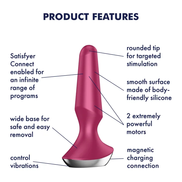 Satisfyer Plug-ilicious 2 Berry