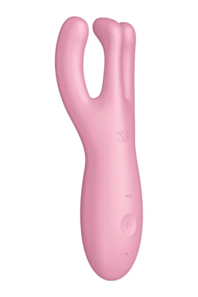 Satisfyer Threesome 4 Rechargeable Clitoral Vibrator with Connect App