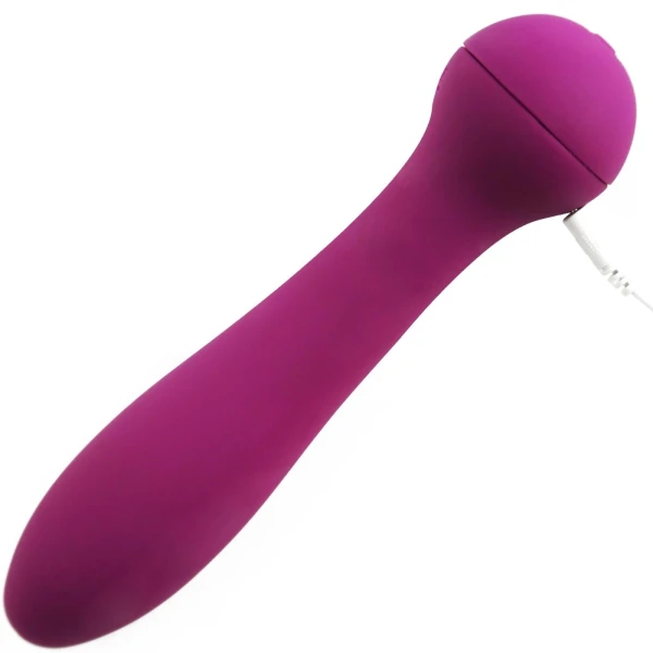 Cushioned Silicone Rechargeable Wand Massager