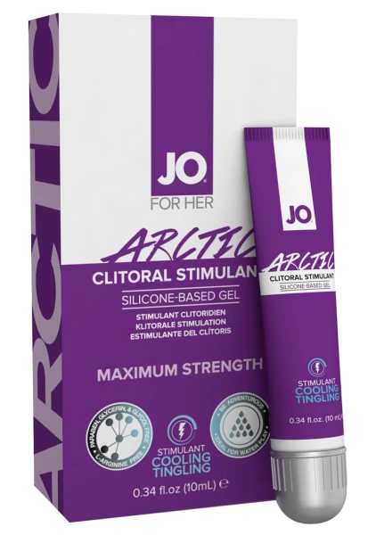 JO Arctic Maximum Strength Silicone Clitoral Stimulant Gel .34 oz