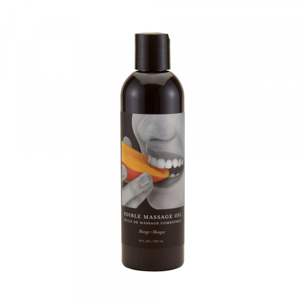 Earthly Body Edible Massage Oil Mango 8oz