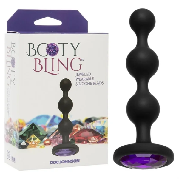 Doc Johnson Booty Bling Silicone Beads