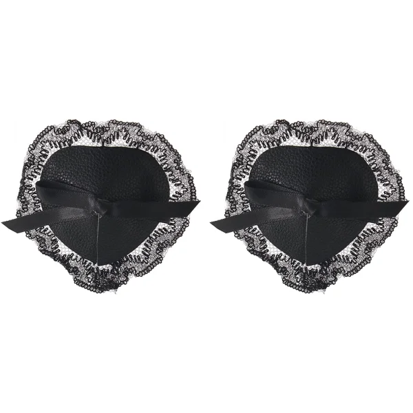 In A Bag Black Lace Nipple Pasties By Doc Johnson