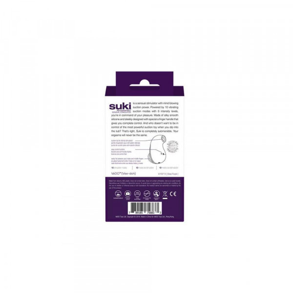 VeDO Suki - Purple Air Suction Clit Stimulator