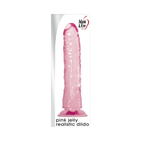 A&e Pink Jelly Realistic Dildo — image 6 of 9