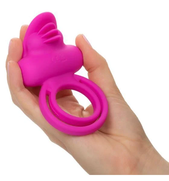 Dual Clitoral Flicker Vibrating Couples Ring
