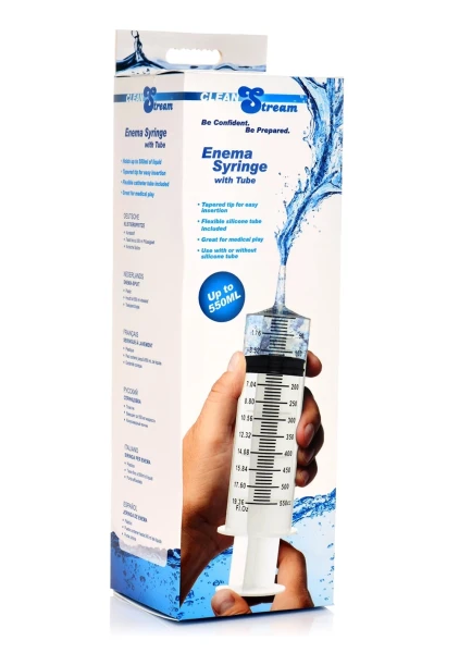 Clean Stream 550ml Enema Syringe